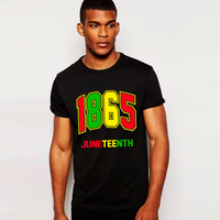 1865 Juneteenth Unisex Black T-Shirt